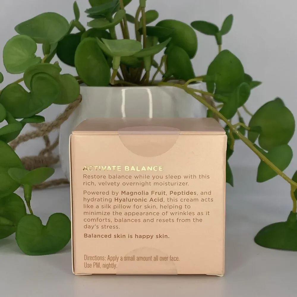 KARUNA LIGHTS OUT CREAM PEPTIDES + MAGNOLIA 1.69 OZ Hyaluronic Acid NIB
